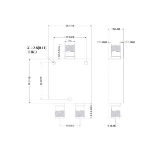 HS-1V2 Resistive Divider With SMAF (DC-1G)_Web1